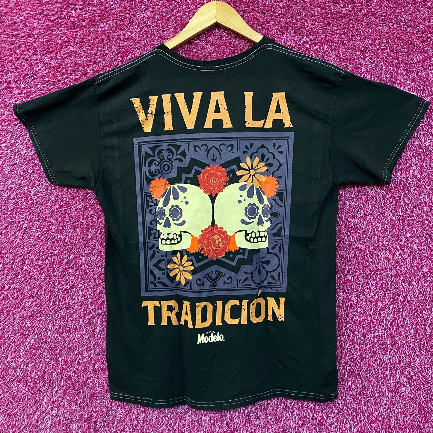 Modelo Cerveza Mexico Viva La Tradicion T-Shirt 2XL