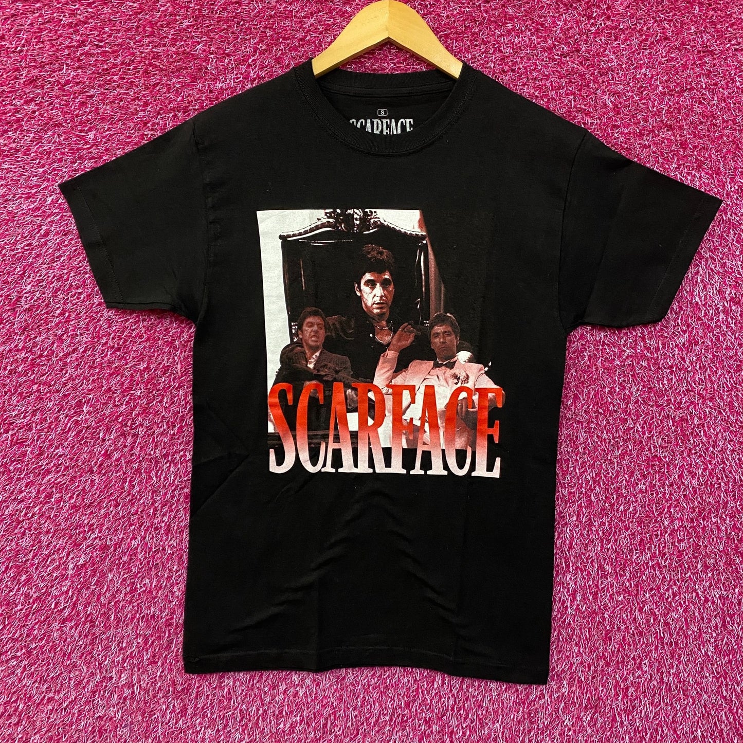Scarface Tony Montana Al Pacino Classic T-Shirt Small