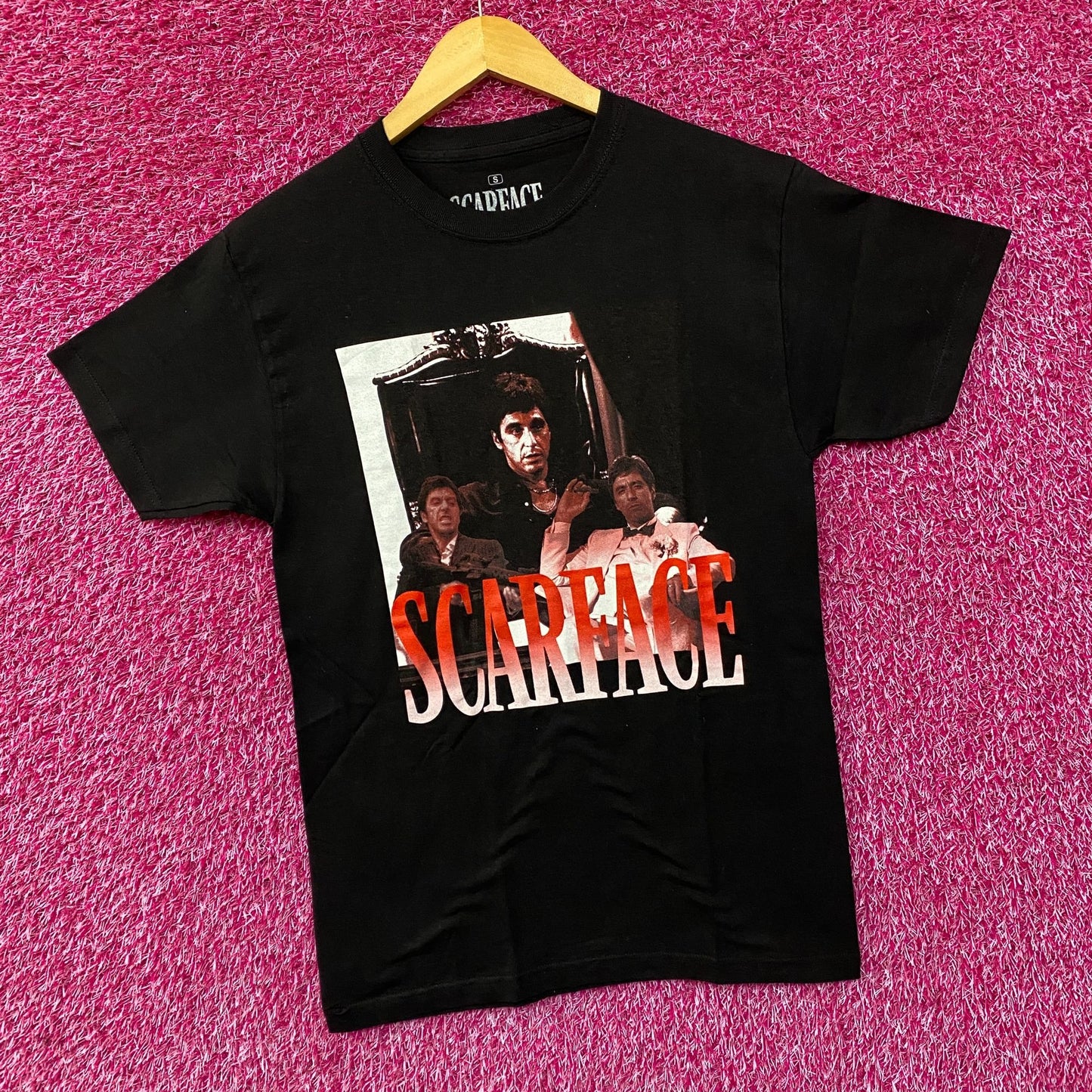 Scarface Tony Montana Al Pacino Classic T-Shirt Small