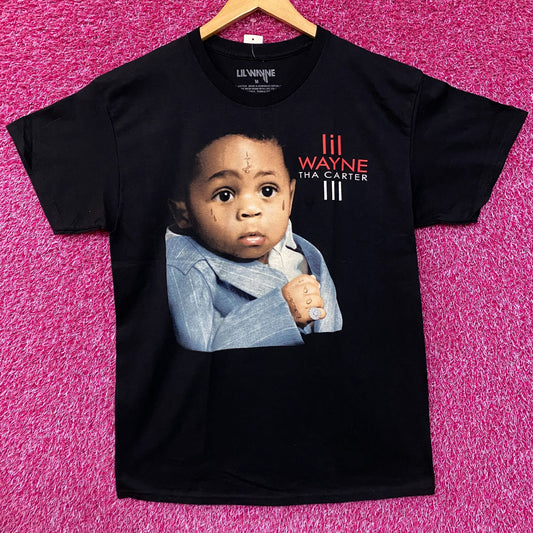 Lil Wayne Tha Carter III Album Hip-Hop T-shirt size Medium