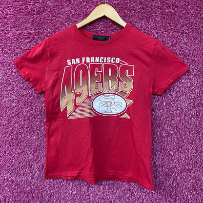 Junk Food NFL San Francisco 49ers Women Red Short top XS