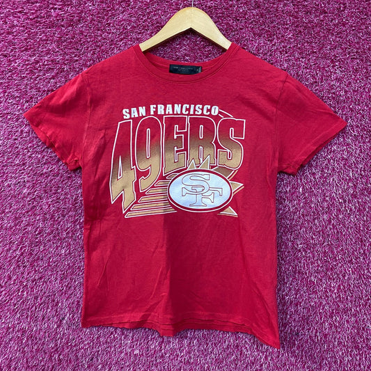 Junk Food NFL San Francisco 49ers Women Red Short top XS
