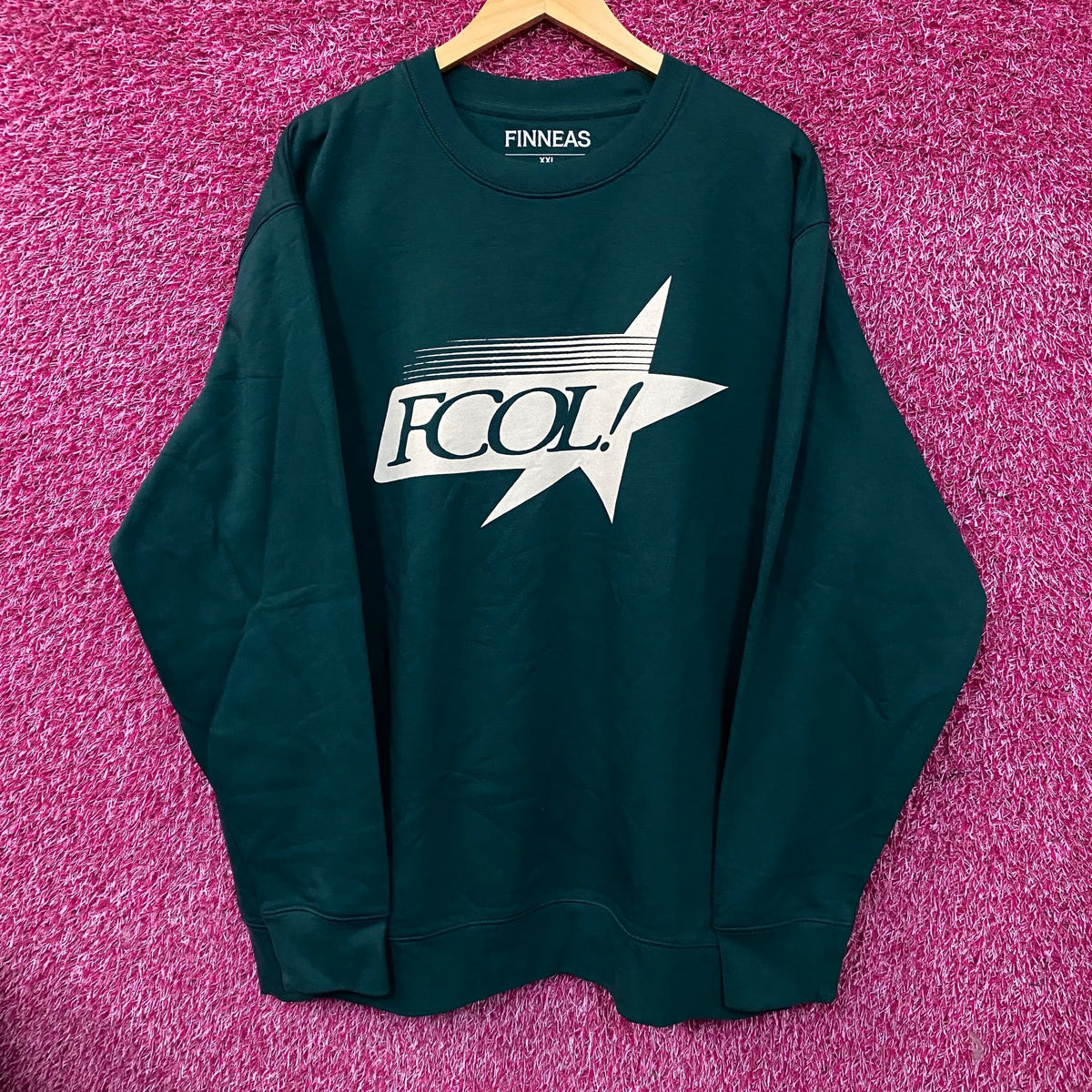 Finneas FCOL! Star Oversized Crewneck Sweater Size 2XL