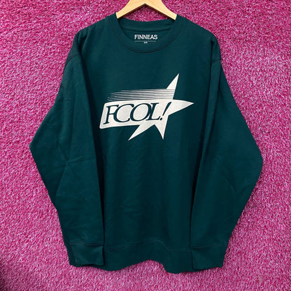 Finneas FCOL! Star Oversized Crewneck Sweater Size 2XL