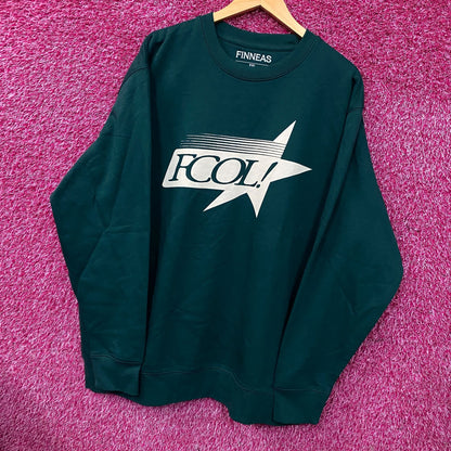 Finneas FCOL! Star Oversized Crewneck Sweater Size 2XL