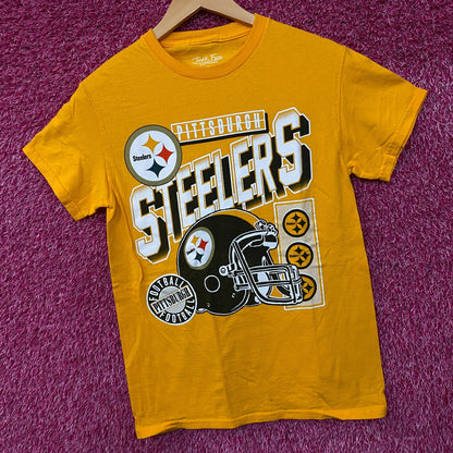 Junk Food Clothing NFL Pittsburgh Steelers Checkdown Flea Market Tee XS
