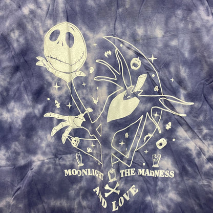 The Nightmare Before Christmas Jack Skellington Tie Dye L