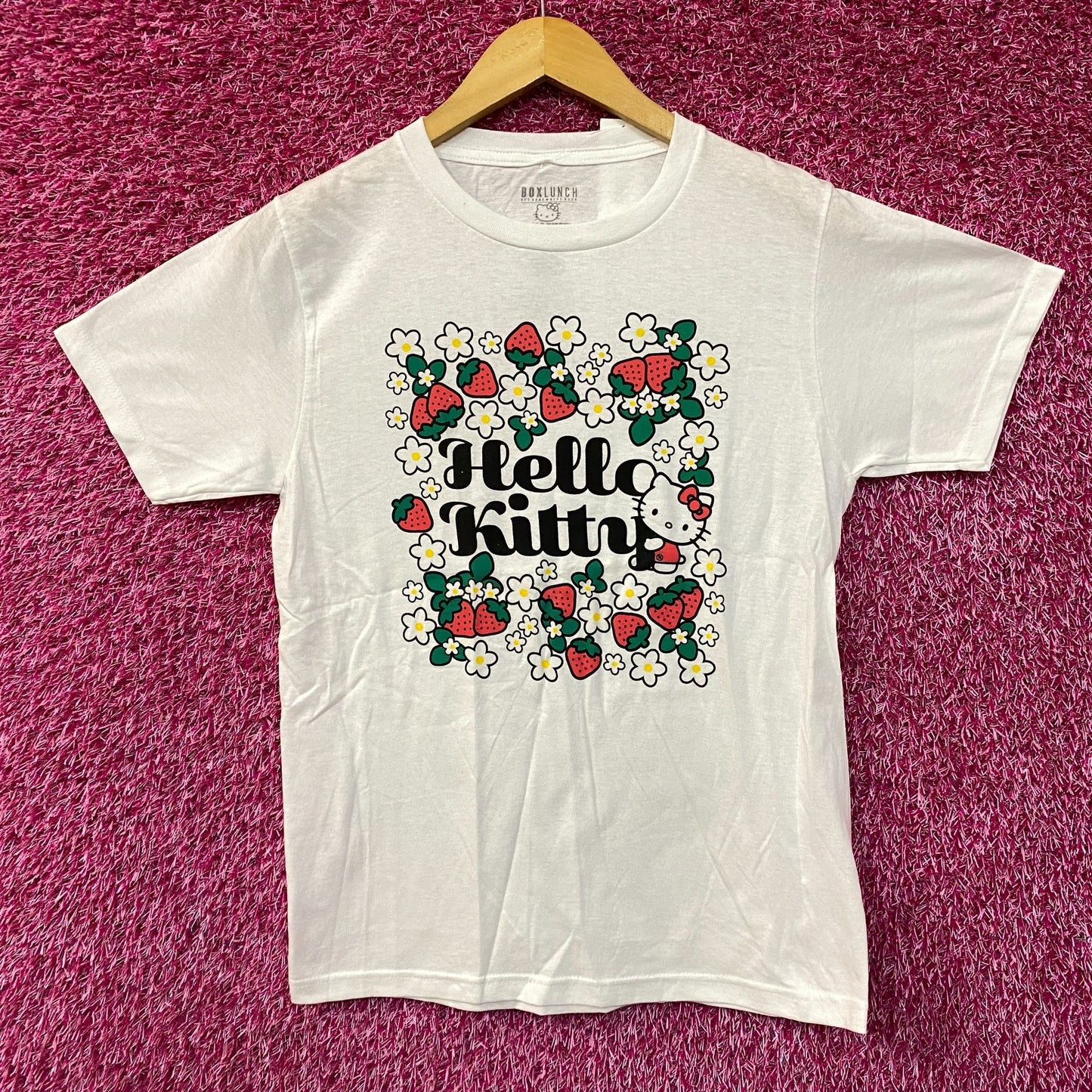 Hello Kitty Strawberry Fields Tshirt size Small