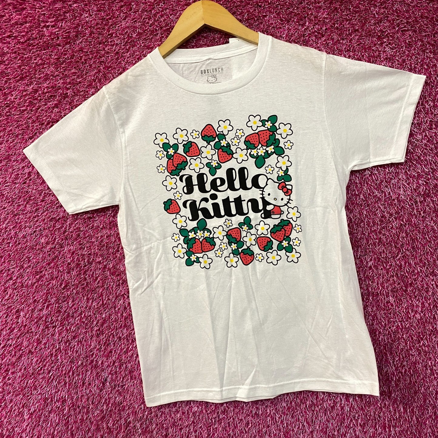 Hello Kitty Strawberry Fields Tshirt size Small