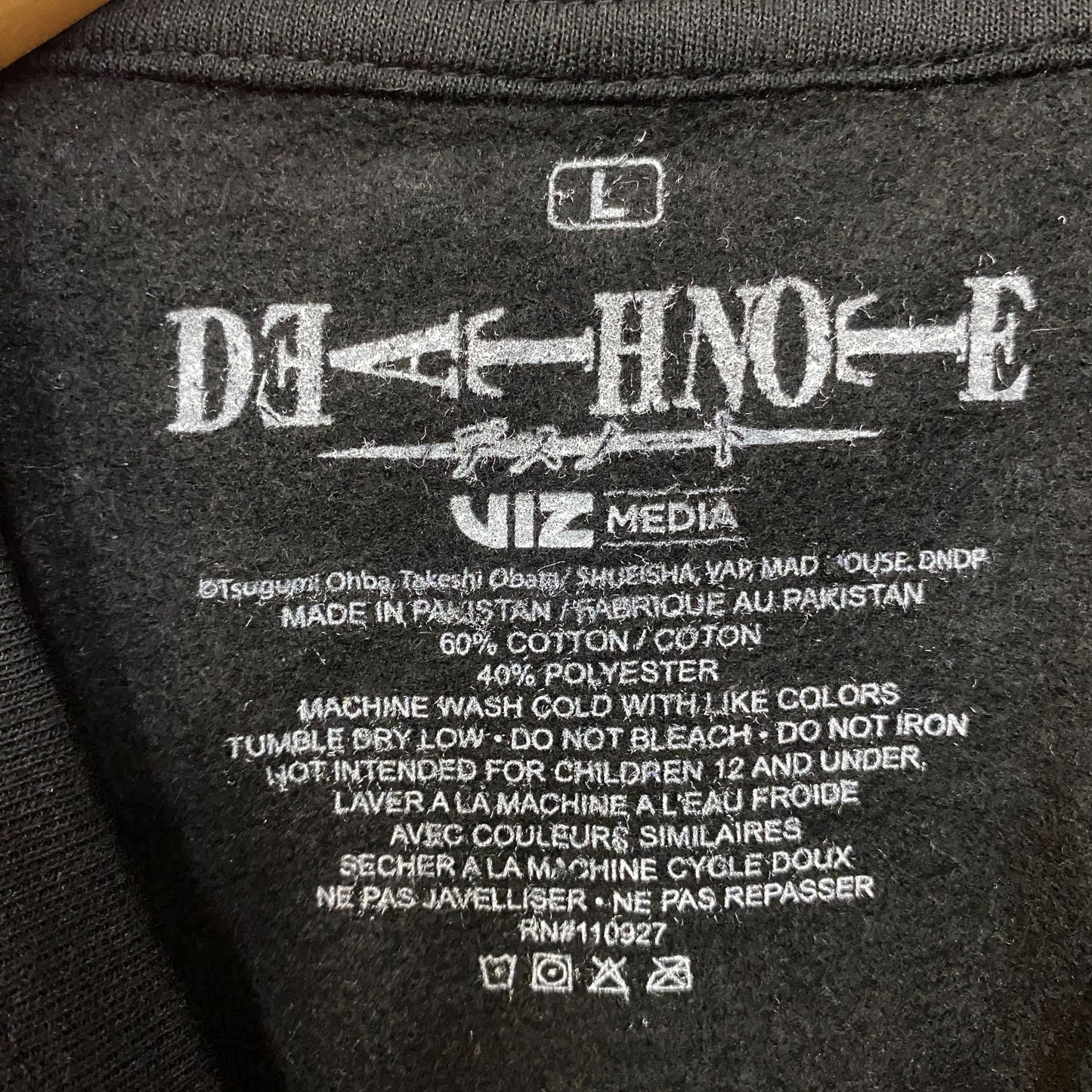 Death Note Ryuk The Shinigami & Red Apple Anime Crewneck Sweatshirt Large