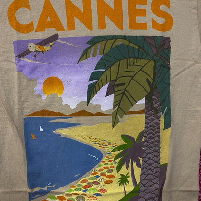 Junk Food Cannes Côte D'Azur Graphic T-Shirt XS