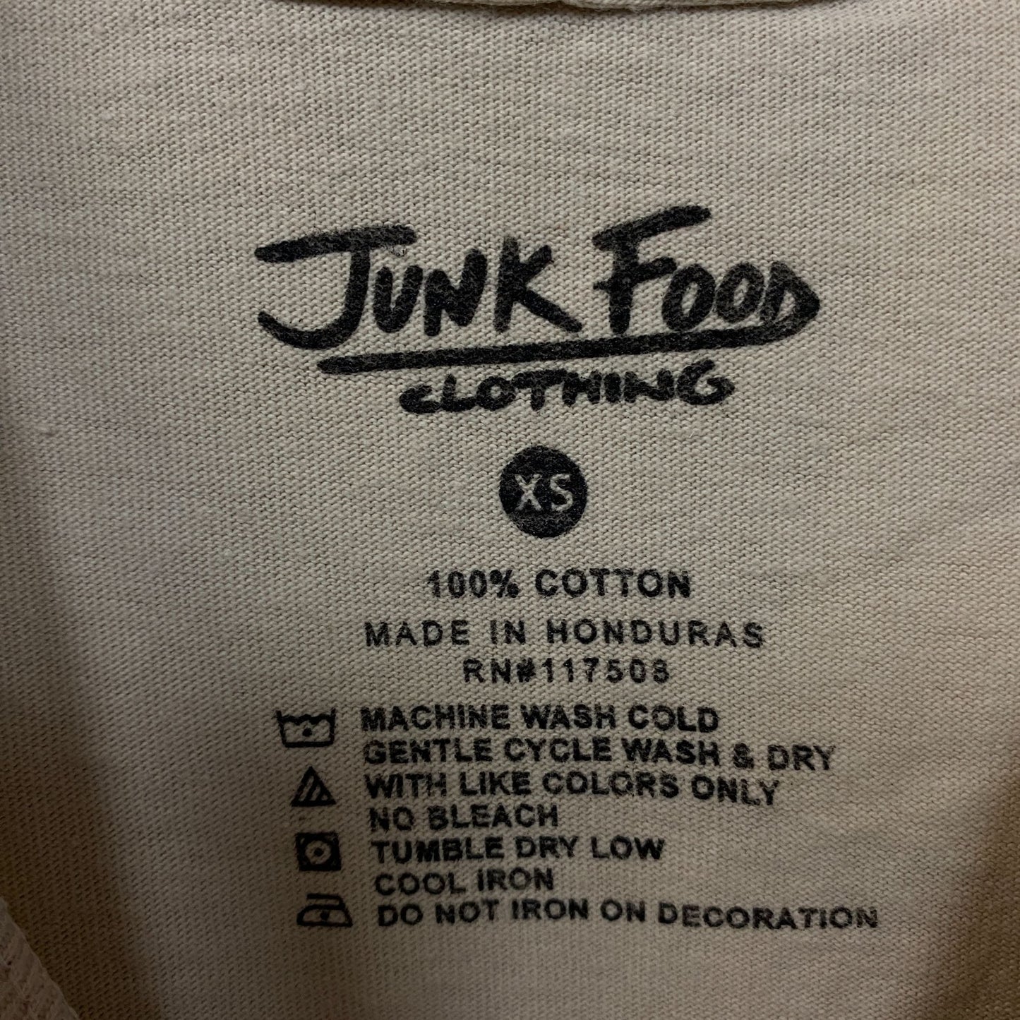 Junk Food Cannes Côte D'Azur Graphic T-Shirt XS
