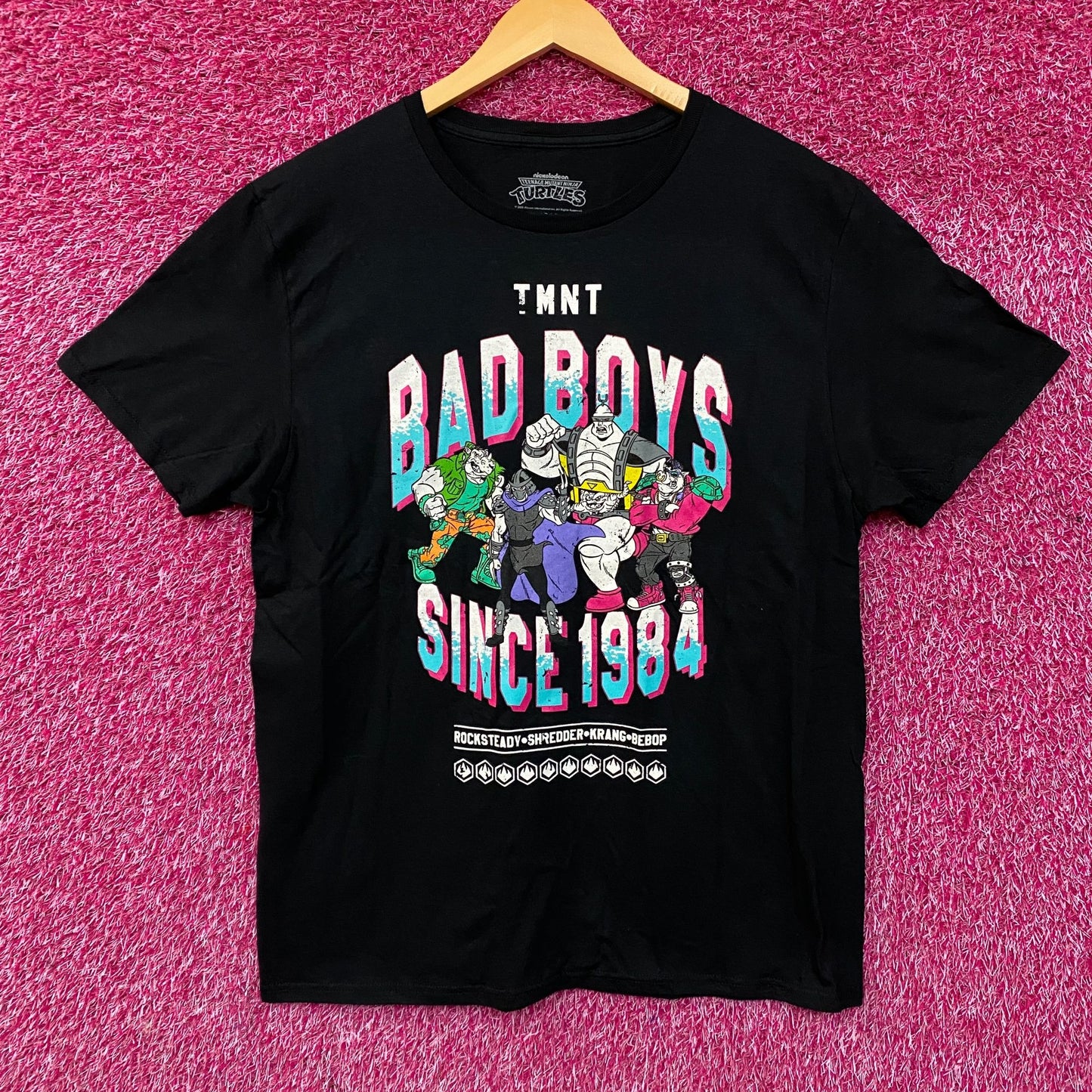 Teenage Mutant Ninja Turtles Bad Boys Since 1984 Graphic T-Shirt Large