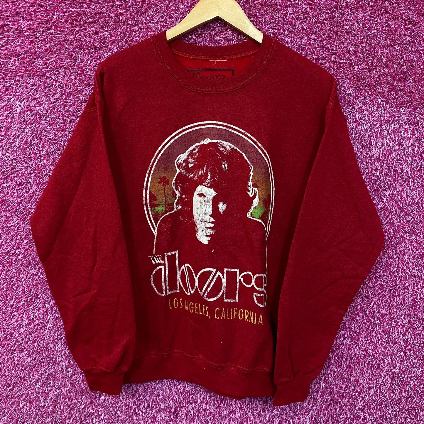 The Doors Jim Morrison Los Angeles CA Rock Band Crewneck M