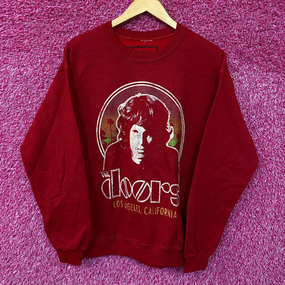 The Doors Jim Morrison Los Angeles CA Rock Band Crewneck M