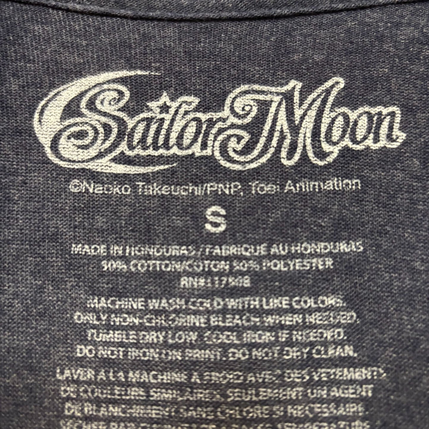 Sailor Moon Crescent Moon Wand Pretty Guardian Anime Tee Small