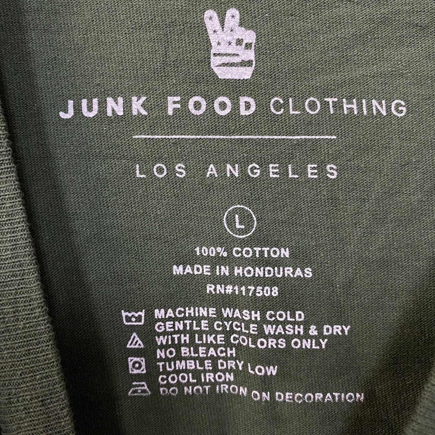 Junk Food Clothing Ford Bronco Off Road Ready Flea Market Women's Crop Tee Large