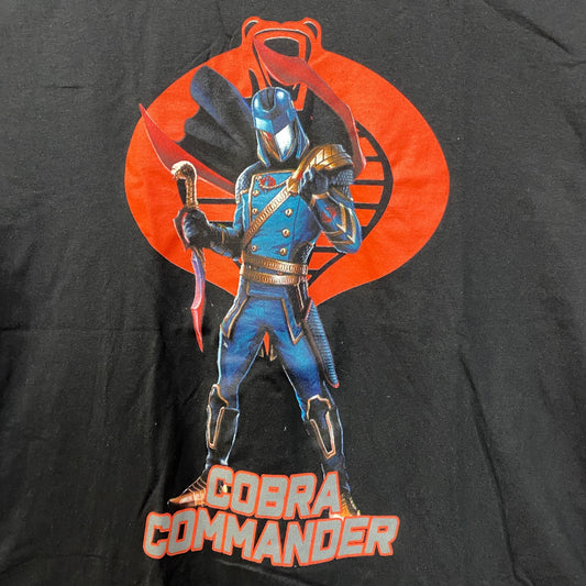 G. I. Joe Cobra Commander Stand Graphic T-Shirt 2XL