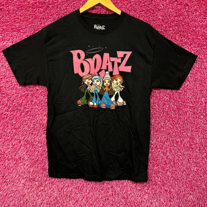 Bratz Cloe Sasha Jade Yasmin The Clique Cartoon Series Tee M