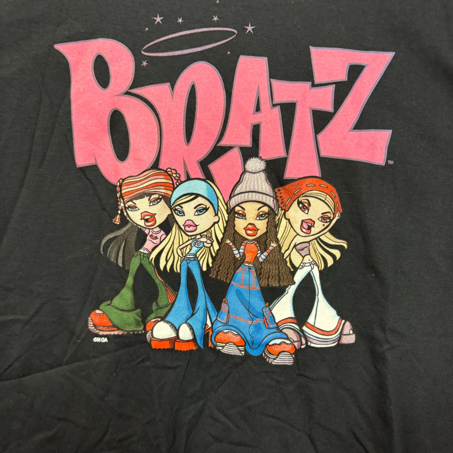Bratz Cloe Sasha Jade Yasmin The Clique Cartoon Series Tee M