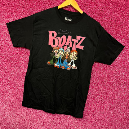 Bratz Cloe Sasha Jade Yasmin The Clique Cartoon Series Tee M