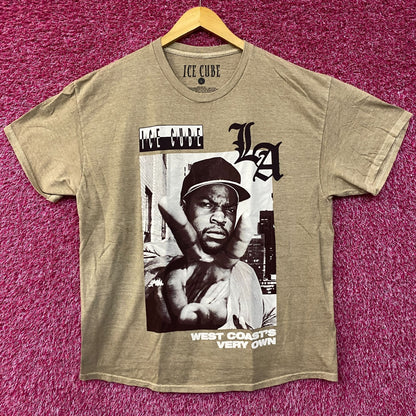Ice Cube LA Boys West Coast Graphic Design T-Shirt Large