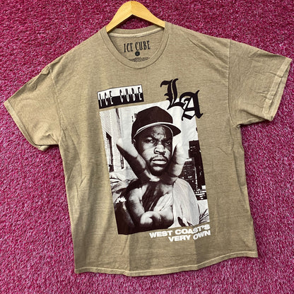Ice Cube LA Boys West Coast Graphic Design T-Shirt Large