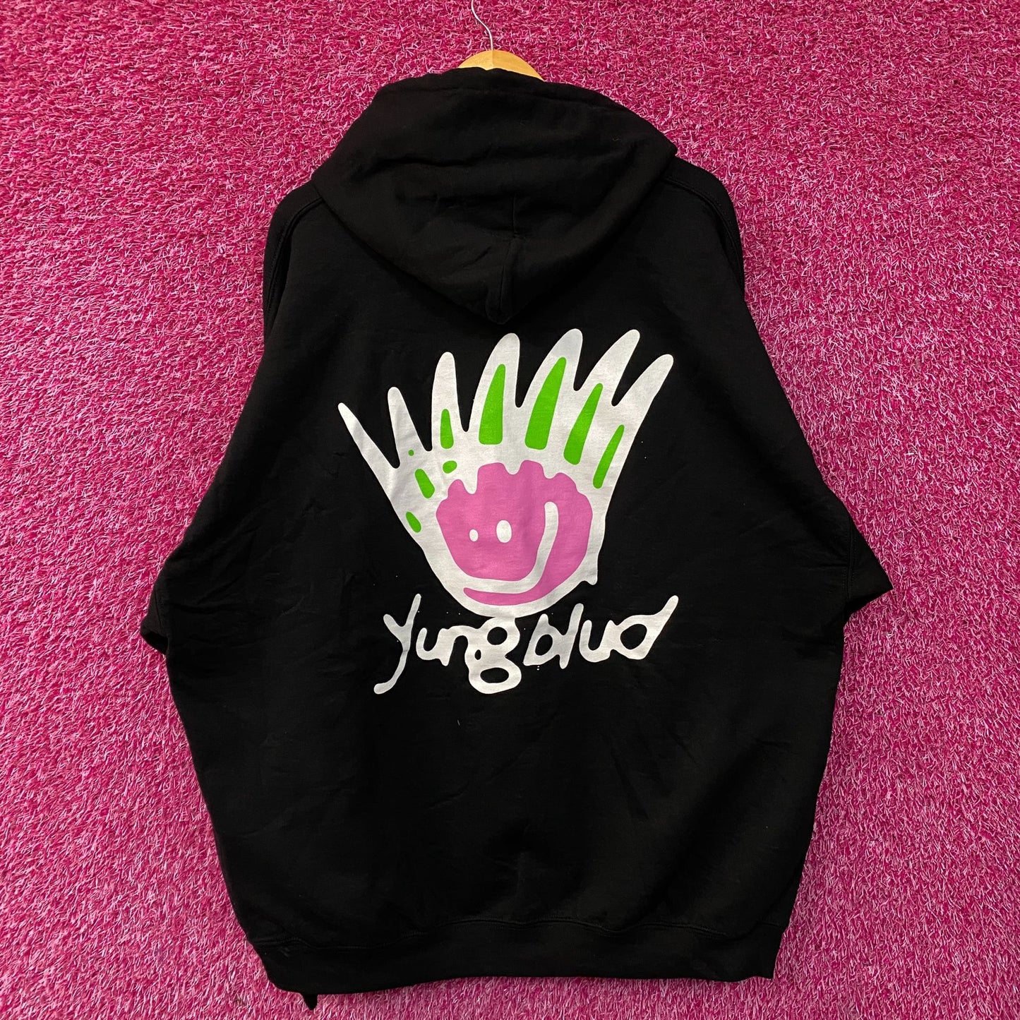 Yungblud Be Fookin Happy Hoodie size 3X