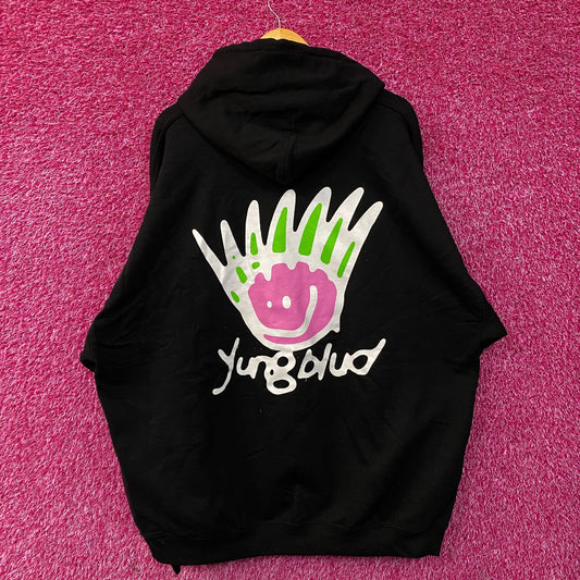 Yungblud Be Fookin Happy Hoodie size 3X