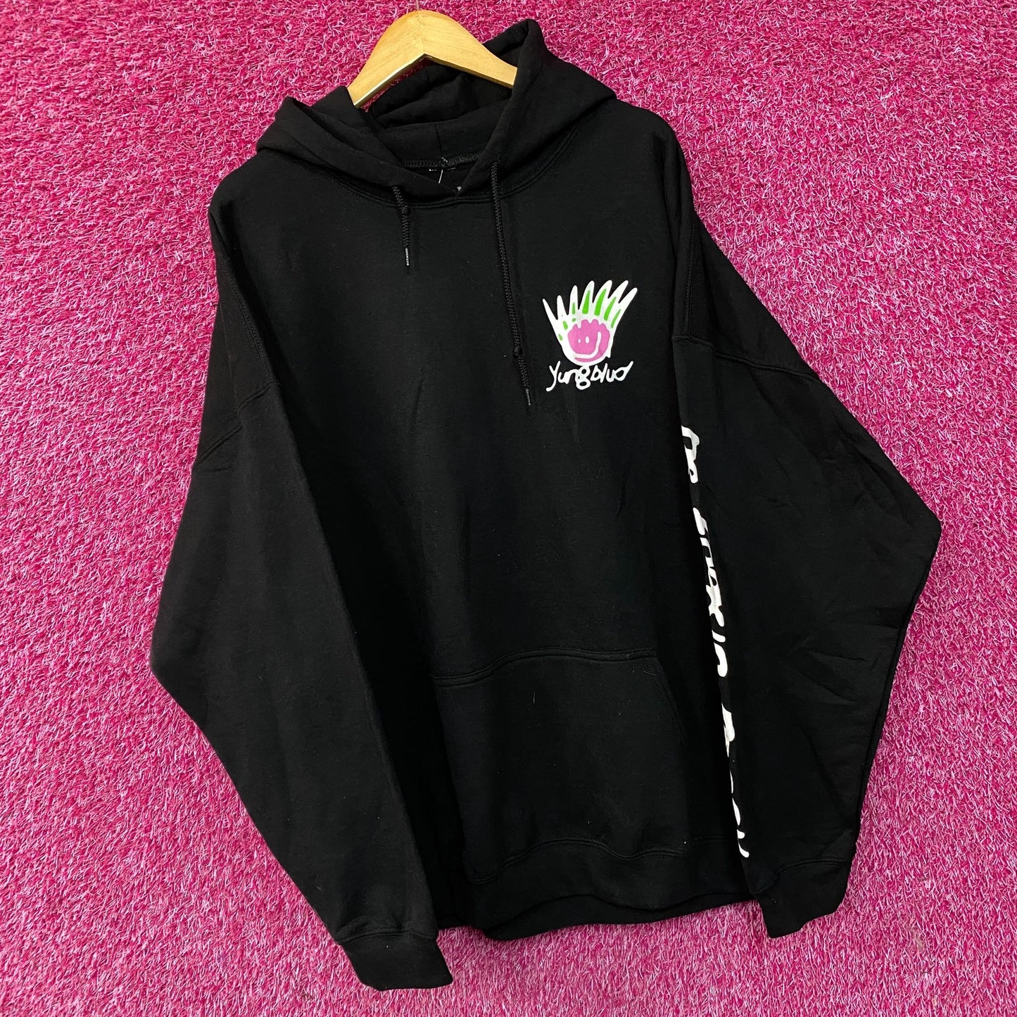 Yungblud Be Fookin Happy Hoodie size 3X