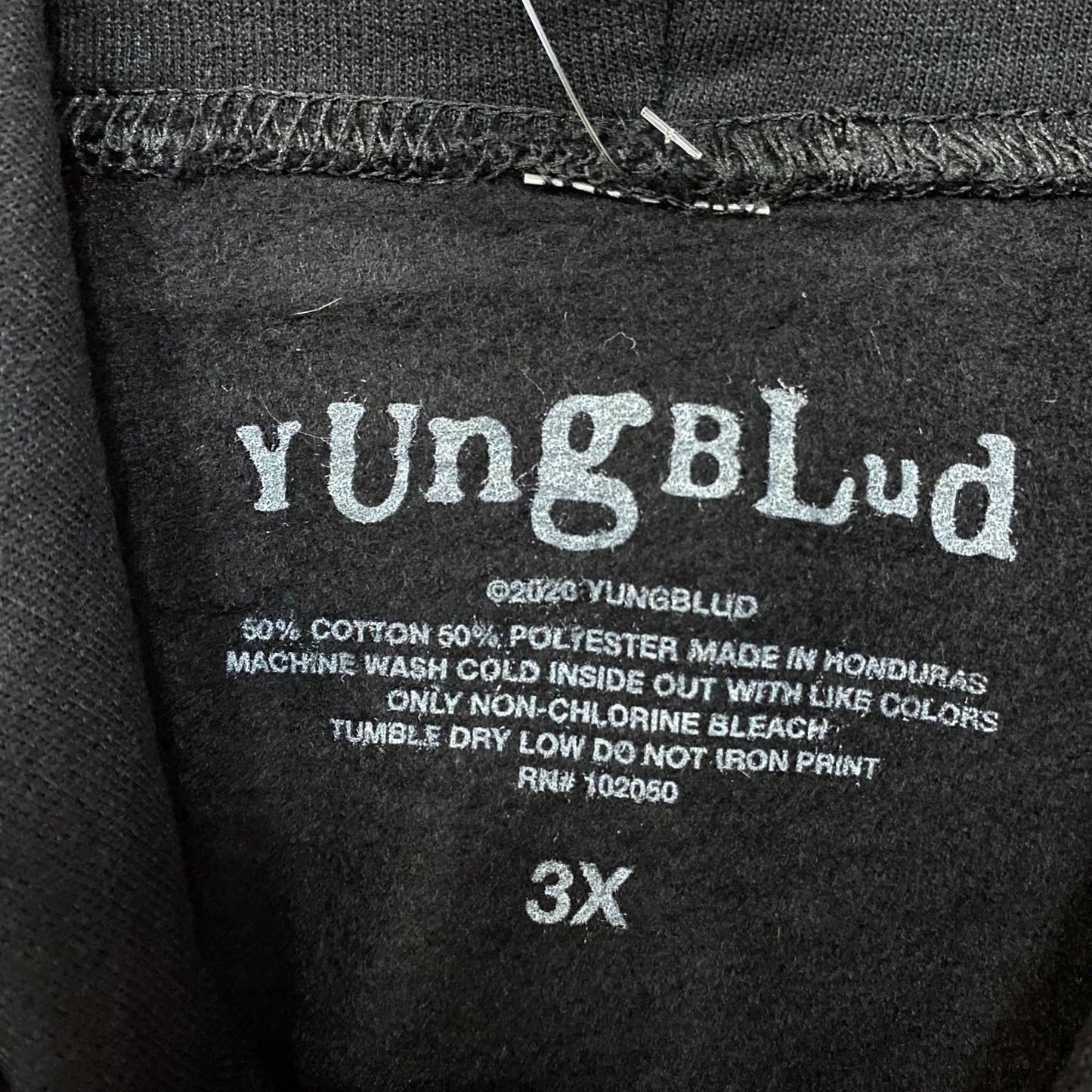 Yungblud Be Fookin Happy Hoodie size 3X