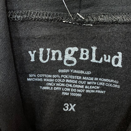 Yungblud Be Fookin Happy Hoodie size 3X