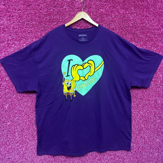 I Love SpongeBob Best Friends Forever Tshirt size 3XL