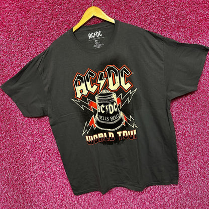 AC/DC Hells Bells World Tour Rock Tshirt Size 3x