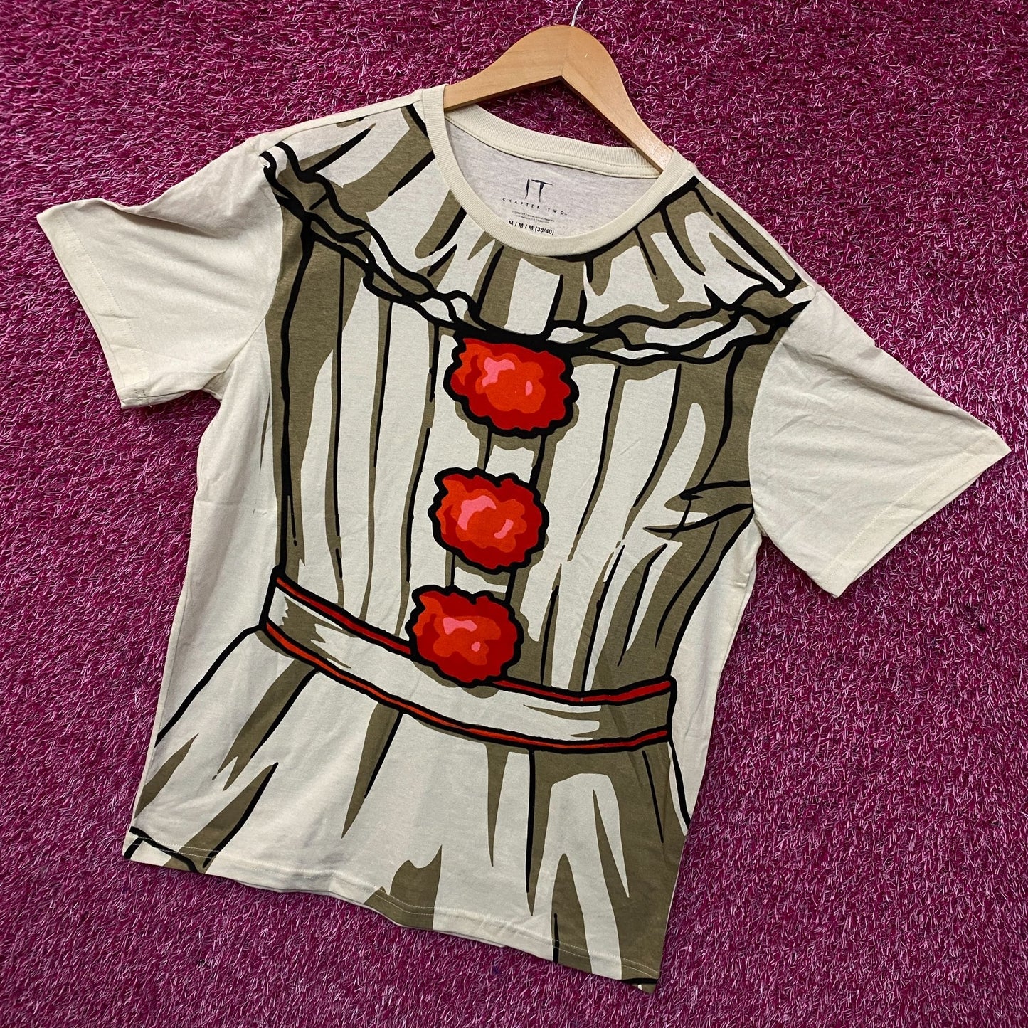 IT Chapter Two Pennywise Costume T-Shirt Medium