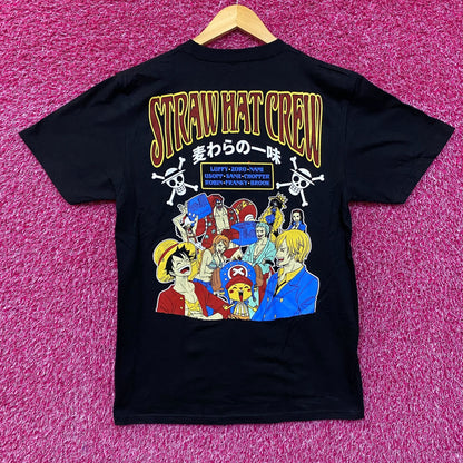 One piece Thousand Sunny Straw Hat Crew Anime T-Shirt M