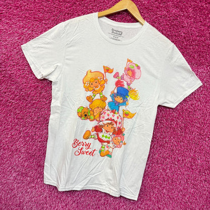 Strawberry Shortcake Berry Sweet Spirit Rally Cartoon Tee M