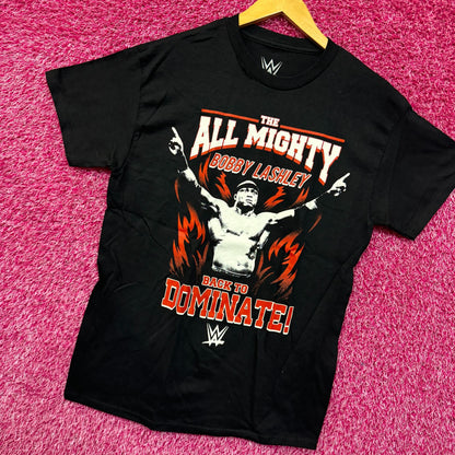 The All Mighty Bobby Lashley Back 2 Dominate WWE Promo Tee M