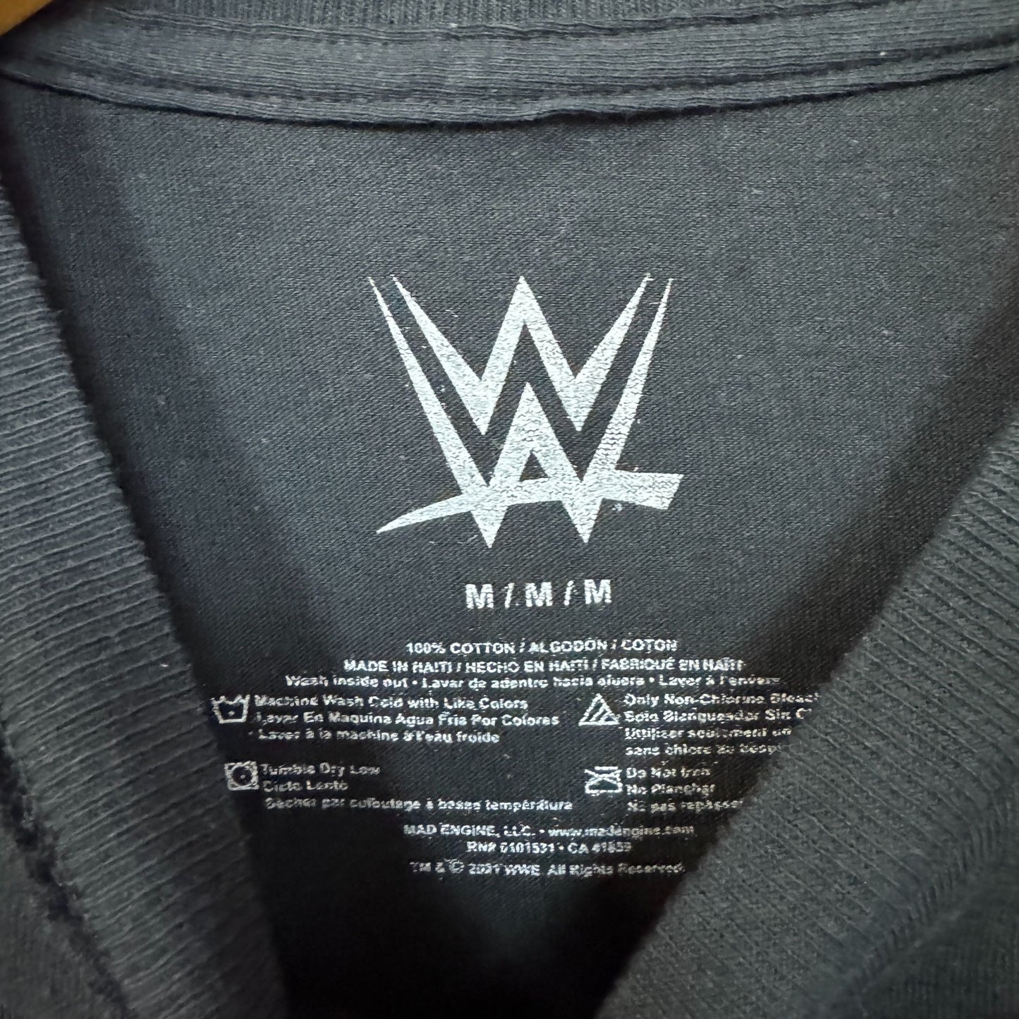 The All Mighty Bobby Lashley Back 2 Dominate WWE Promo Tee M