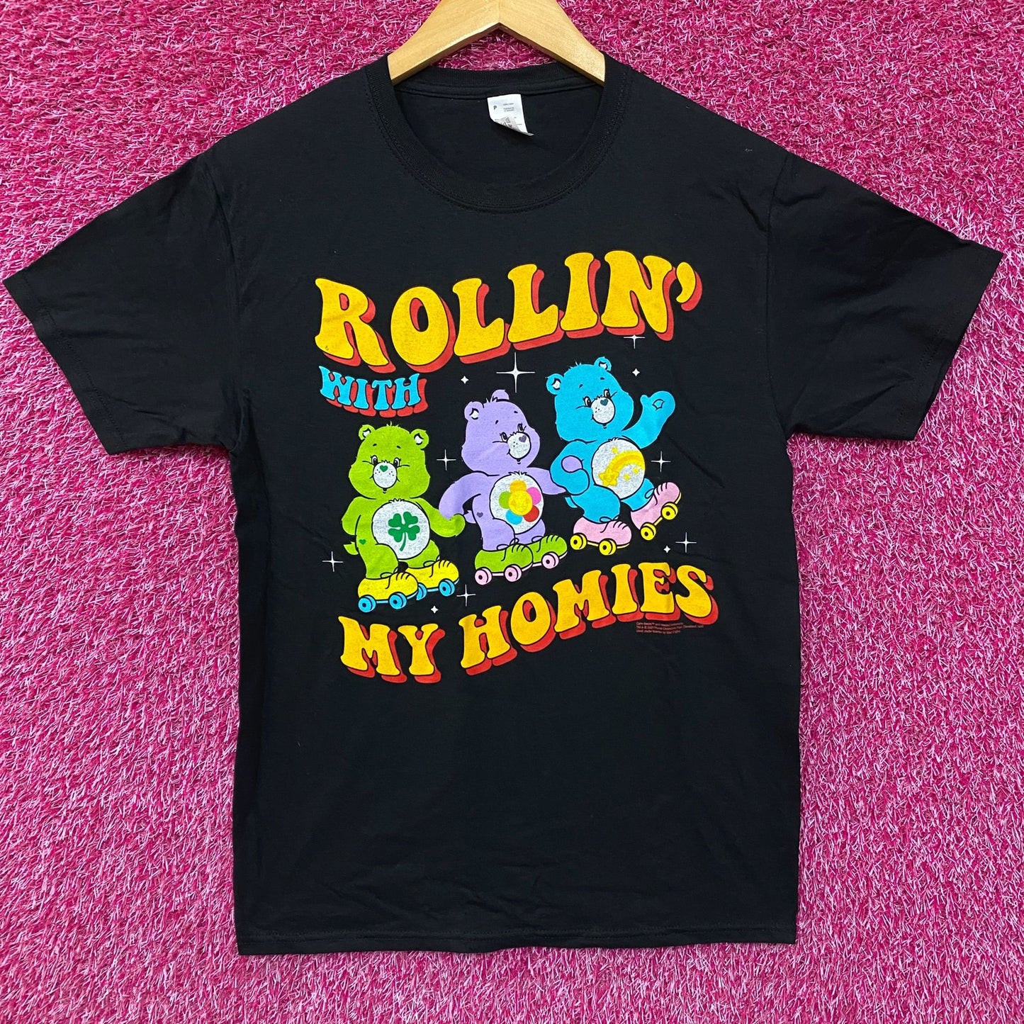 Care Bears Rollin' with My Homies T-Shirt Small