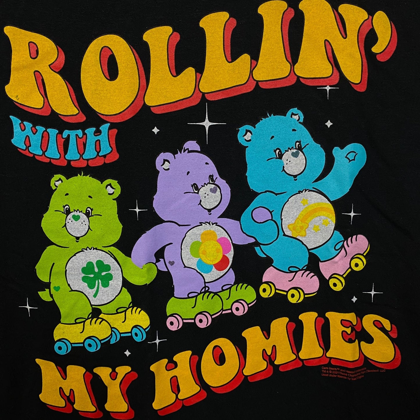 Care Bears Rollin' with My Homies T-Shirt Small