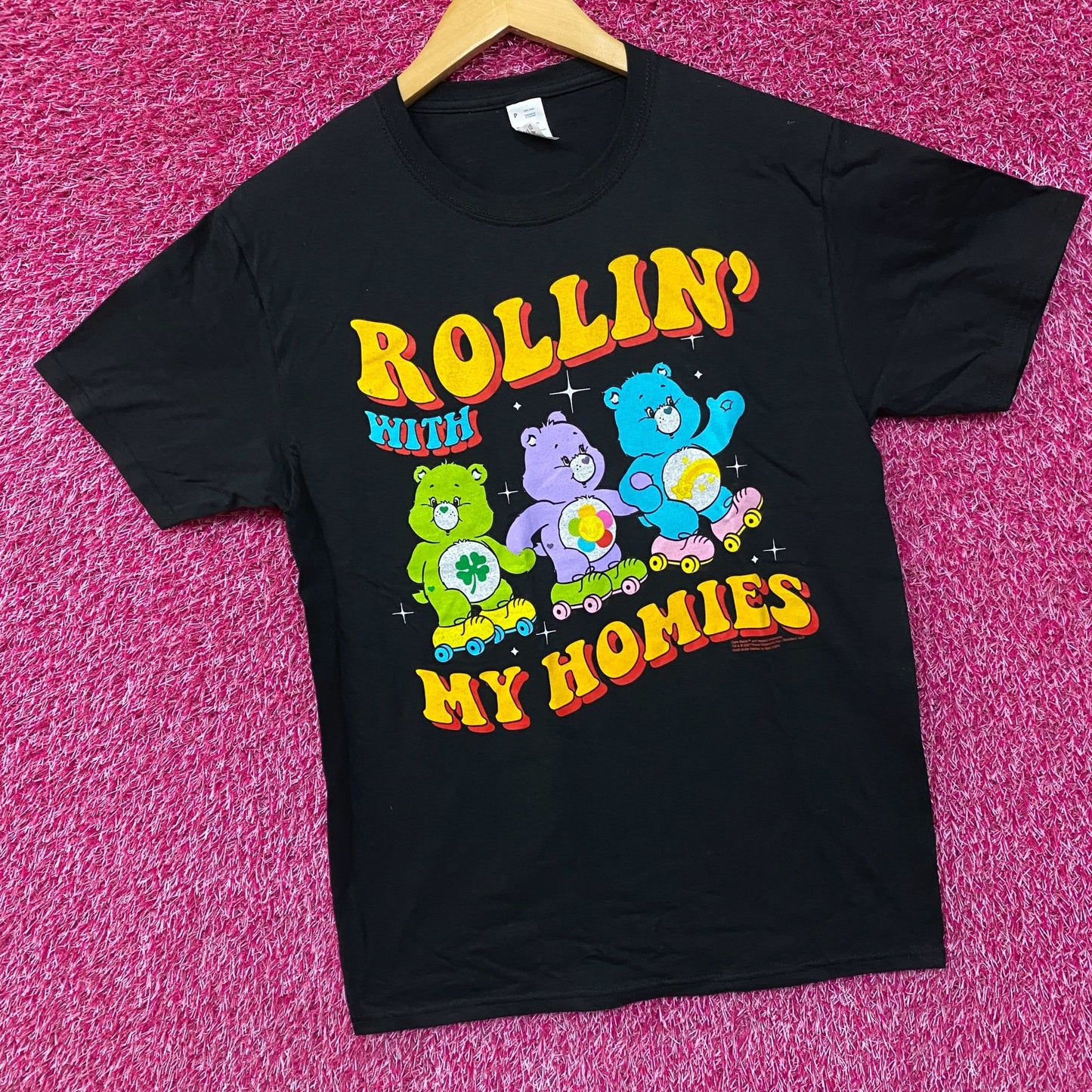 Care Bears Rollin' with My Homies T-Shirt Small