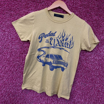 Junk Food Clothing Pedal to the Metal Graphic T-Shirt Small