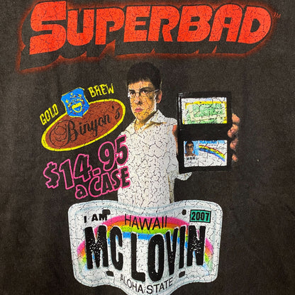 Superbad McLovin Fake ID Graphic T-Shirt Large