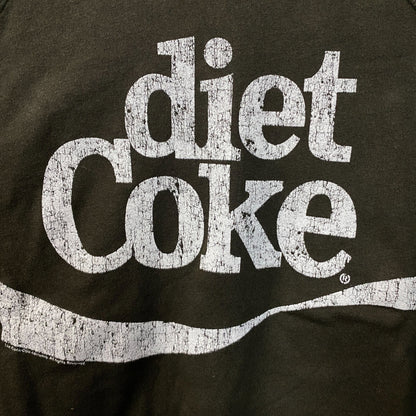 Junk Food Diet Coke Raglan Crew Fleece Sweater Medium