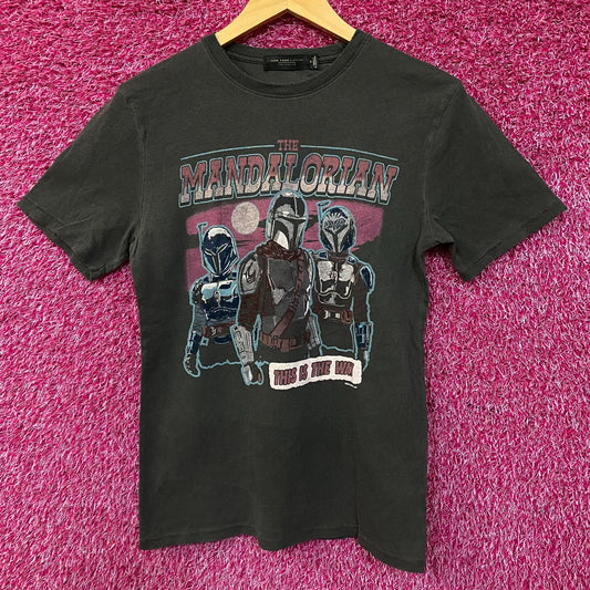 Junk Food Clothing Star Wars Mandalorian Vintage Style Graphic Tee XS