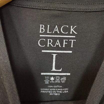 Black Craft Phases of The Moon Dark Astrology T-Shirt L