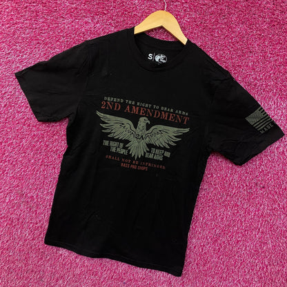 Bass Pro Shops 2nd Amendment Eagle Graphic T-shirt Small