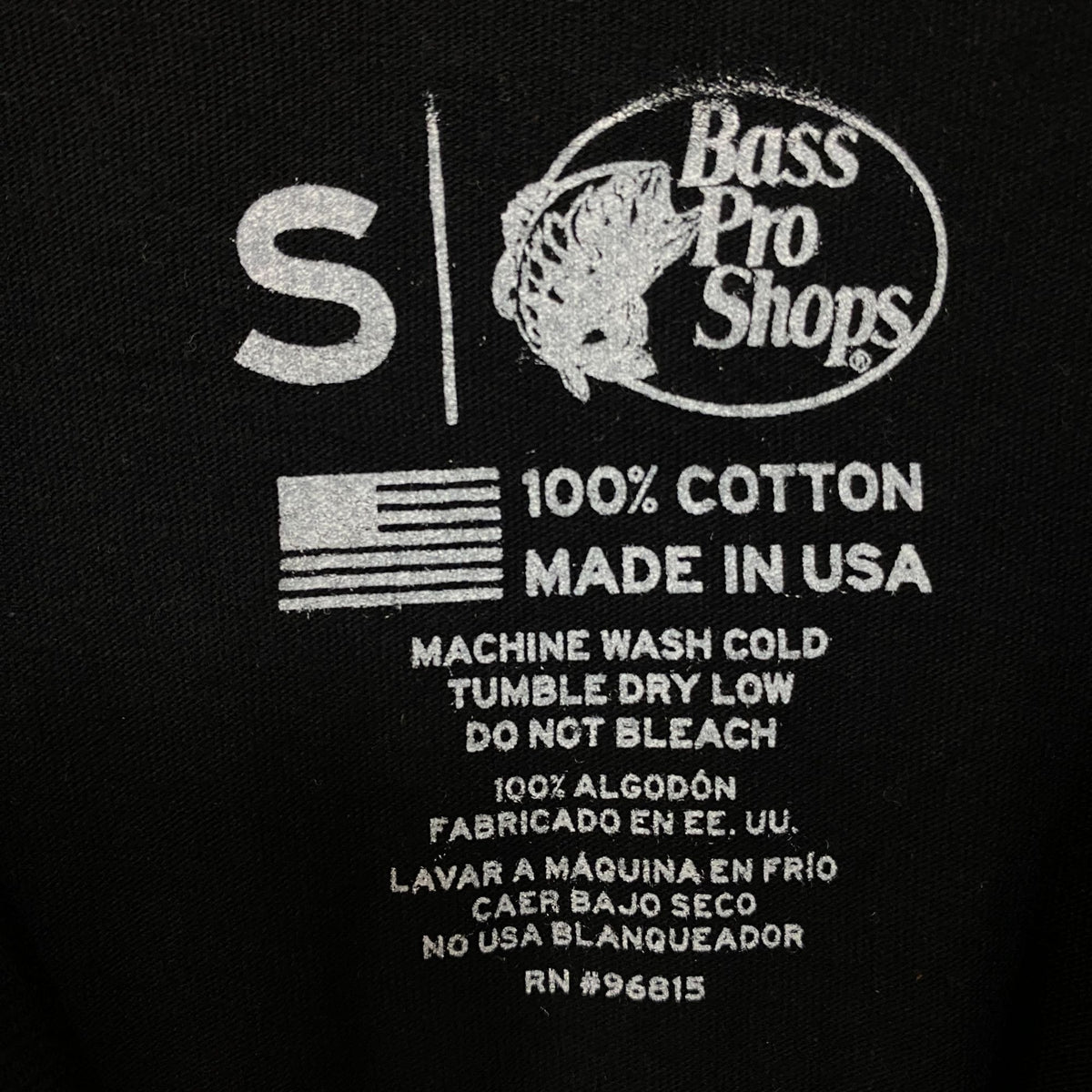 Bass Pro Shops 2nd Amendment Eagle Graphic T-shirt Small