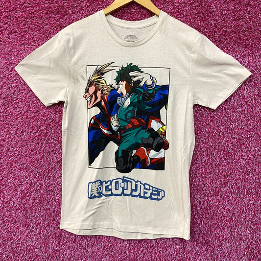 My Hero Academia Plus Ultra All Might & Deku Anime T-Shirt Small
